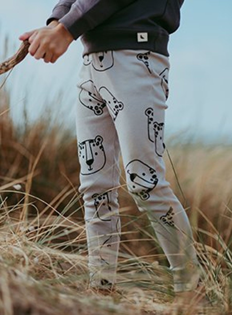 Boys Turtledove London Trousers & Joggers | Turtledove London Snow Leopard Leggings 0-6 Month